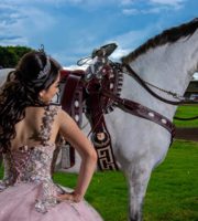 Sesion de Fotos de Quinceanera en Caballo