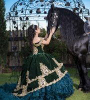 Sesion de fotos de Quinceanera a Caballo