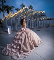 Sesion de fotos para Quinceanera en Los Angeles County Museum of Art