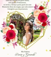 Invitacion Evelyn Garcia